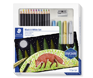 Hobbyartikler - Staedtler Mixed Black & White Set   100% PEFC - 61 149C