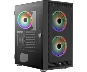 Kabinett - AeroCool Geh Midi Graphite black v3 MicroATX/ATX/M - Kabinett - Tower - Svart - ACCM-PB24133.11