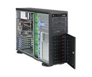 Kabinett - Supermicro SC743 TQ-903B-SQ - Kabinett - Tower - Svart - CSE-743TQ-903B-SQ