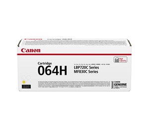 Printertilbehør blekk/toner - Canon CRG 064H / 4932C001 High Yellow - Laser toner Yellow - 4932C001