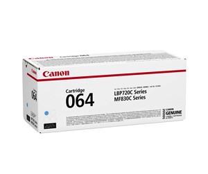 Printertilbehør blekk/toner - Canon CRG 064 / 4935C001 Cyan - Laser toner Blå - 4935C001