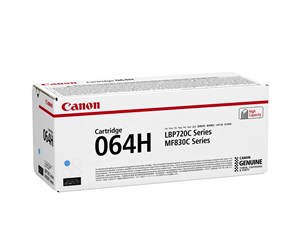 Printertilbehør blekk/toner - Canon CRG 064H / 4936C001 High Cyan - Laser toner Blå - 4936C001