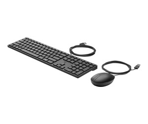 Tastatur - HP Desktop 320MK - Tastatur & Mussett - Dansk - 9SR36AA#UUW