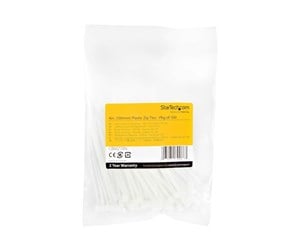 Kabelordner/Kabelstrømpe - StarTech.com Cable Ties 2mm 100 pcs. - CBMZT4N