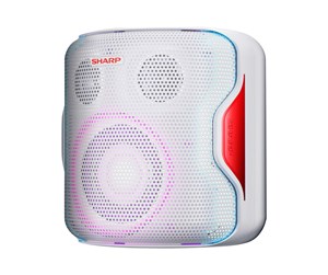 Bærbare festhøyttalere - Sharp PS-919 - party speaker - for portable use - wireless - PS-919(WH)