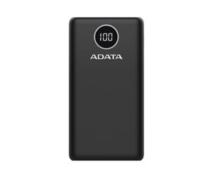 Nødlader - A-Data ADATA P20000QCD Nødlader - 20000 mAh - AP20000QCD-DGT-CBK