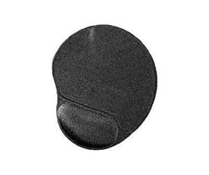 Musematte & Tilbehør  - Gembird MP-GEL-BLACK - mouse pad with wrist pillow - MP-GEL-BK