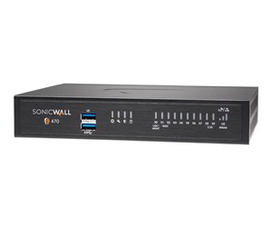 Nettverksutstyr - SonicWALL TZ470 - 02-SSC-6792