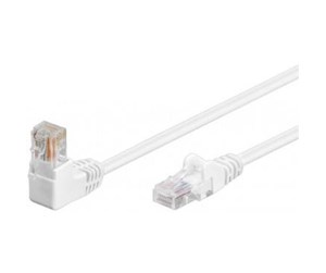 Nettverkskabel - LAN UTP Cat 5e - 90° angled - 4040849941672