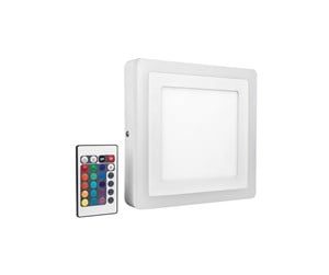 Lamper - LEDVANCE LED Color & White Remote-CCT square 19W/830 white - 4058075227576