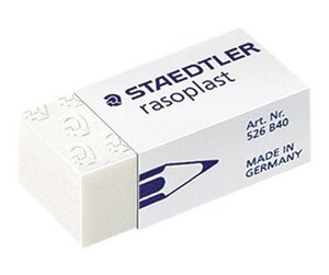 Skrive- & Tegneverktøy - Staedtler Eraser rasoplast 33x16x13mm - 526 B40   02