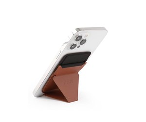 Mobil - Andre tilbehør - MOFT Snap-On Phone stand and Wallet Brown - MS007M-1-BN