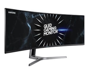 Skjerm - 49" Samsung Odyssey G9 - 5120x1440 (DQHD) - 120Hz - VA QLED - HDR1000 - LC49RG94SSRXZG