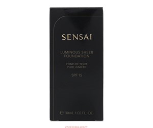 Sminke - Sensai Luminous Sheer Foundation SPF15 - 204.5 Warm Beige - 4973167228456