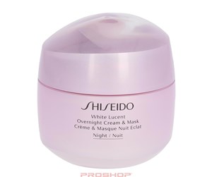 Ansiktspleie - Shiseido White Lucent Overnight Cream & Mask - 729238149335