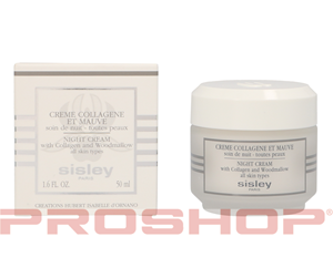 Ansiktspleie - SISLEY Night Cream with Collagen and Woodmallow - 50 ml - C-SI-006-50