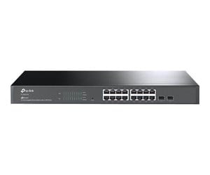 Switch/splitter - TP-Link TL-SG2218 etStream 16-Port Gigabit Smart Switch with 2 SFP Slots - TL-SG2218