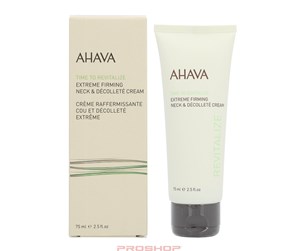 Ansiktspleie - AHAVA Time To Revitalize Extreme Firming Neck & Decollete Creme - 697045157846