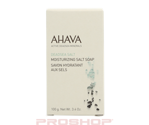 Kroppspleie - AHAVA Deadsea Salt Moisturizing Salt Soap - 100g - 697045153053