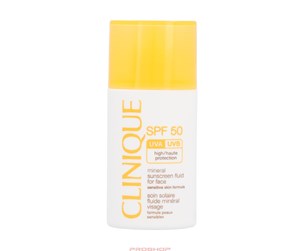 Ansiktspleie - Clinique Mineral Sunscreen Fluid For Face SPF 50 - 020714776114