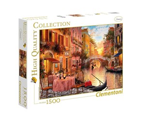 Puslespill - Clementoni High Quality Collection - Venice - 1500 pcs - 8005125316687