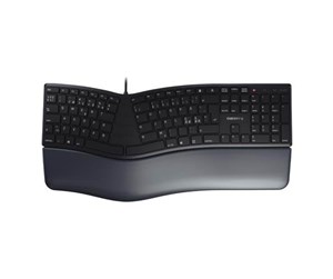 Tastatur - Cherry KC 4500 ERGO - Tastatur - Svart - JK-4501PN-2