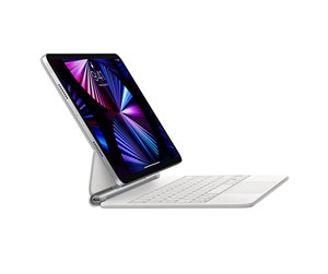 Tastatur - Apple Magic Keyboard for iPad Pro 11-inch (2021) and iPad Air (2020) - International English - White - MJQJ3Z/A