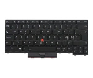 Tastatur - Lenovo Chicony - Bærbart tastatur - til utskifting - Nordisk - Svart - 5N20W67794