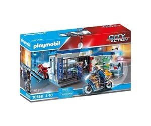 Playmobil - Playmobil City Action - Politi: Flukt fra fengsel - 70568