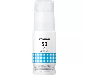 Printertilbehør blekk/toner - Canon GI-53 / 4673C001 Cyan Refil - Blekkrefill Blå - 4673C001