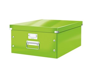 Arkivering & Oppbevaring - Leitz Oppbevaringsboks Click & Store  WOW Large Grønn - 60450054