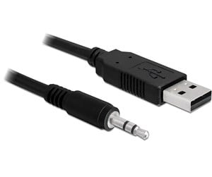 Nettverksadapter - DeLOCK Converter USB 2.0 > Serial-TTL 3.5 mm stereo jack (5 V) - 83115