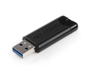 Minnepenn - Verbatim PinStripe USB 3.1 - 128GB - Minnepenn - 49319