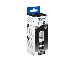 Printertilbehør blekk/toner - Epson EcoTank 115 - Photo Black Ink - Blekkrefill Foto-sort - C13T07D14A