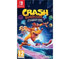 Spill - Crash Bandicoot 4: It's About Time - Nintendo Switch - Platformer - 5030917293894