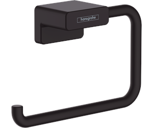 Baderomstilbehør - Hansgrohe addstoris roll holder matt black - 41771670