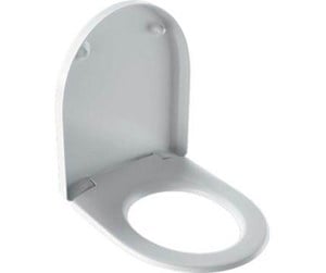 Toaletter, toalettseter, bidéer og reservedeler - Geberit icon toilet seat 355x450x45mm w / lid white duroplast - 500.670.01.1