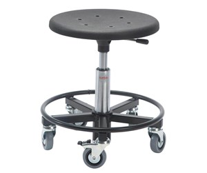 Verktøy - Global Roller stool sigma 400rs with footring base - seat height 47-66 cm - 1020011000