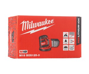 Verktøy - Milwaukee 18V Excentersliber M18 BOS125-0 solo - 4933464228