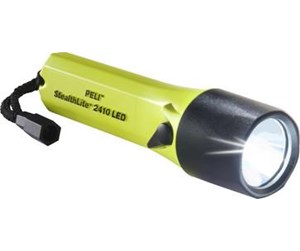 Lommelykter  - Wareco Flashlite peli 2410 stealthlite led atex zone 0 yellow - 41424101625