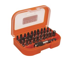 Håndverktøy - BAHCO bits 1/4 31 pieces lige-ph-ph2g-pz-tx-hex - 59/S31B-IP