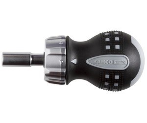 Håndverktøy - BAHCO Stubby ratcheting screwdr - 808050S