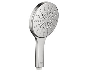 Dusj- og monteringstilbehør - Grohe Rainshower 130 SmartActive hand shower, 3 jet types, chrome - 26574DC0