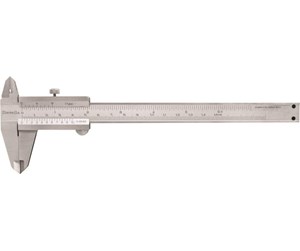 Måleinstrumenter - Diesella A/S Caliper w/screw lock 0-100 x 0.05 mm and jaw length 30 mm - 10132100