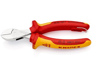 Verktøy for elektrisk arbeid - KNIPEX X-Cut®, Kompakt-sideavbitere, høy utveksling - 73 06 160 T