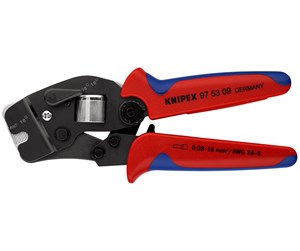 Verktøy for rørleggerarbeid - KNIPEX Selvjusterende presstenger for endehylser, For front mating - 97 53 09