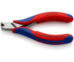 Verktøy for elektrisk arbeid - KNIPEX Elektronikk-frontkutter - 64 12 115