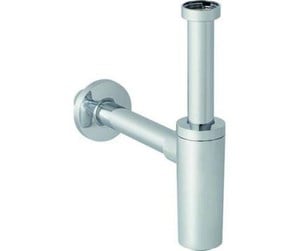 Reservedeler og tilbehør - Geberit dip tube trap for washbasin horizontal outlet: d40mm g1 1/4 bright chrome-plated - 151.035.21.1