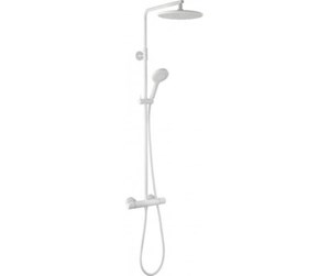 Dusj- og monteringstilbehør - Damixa silhuet shower system matt white - 579542100