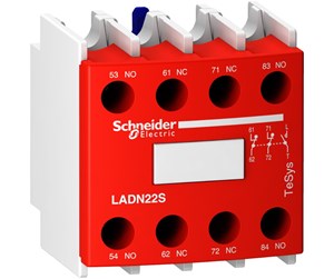 Komponenter for switchboxes og skap - Schneider Electric Auxiliary contact block tesys d (2no-2nc - LADN22S